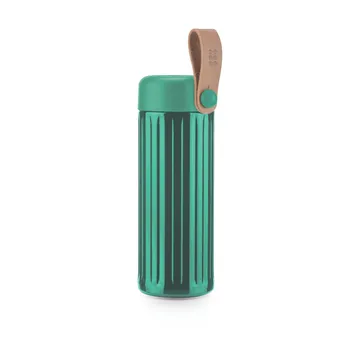 

Thermal botle stainless Steel, double slit, two walls, for coffee thermos 370ml, keeps cold and Calor. Free BPA