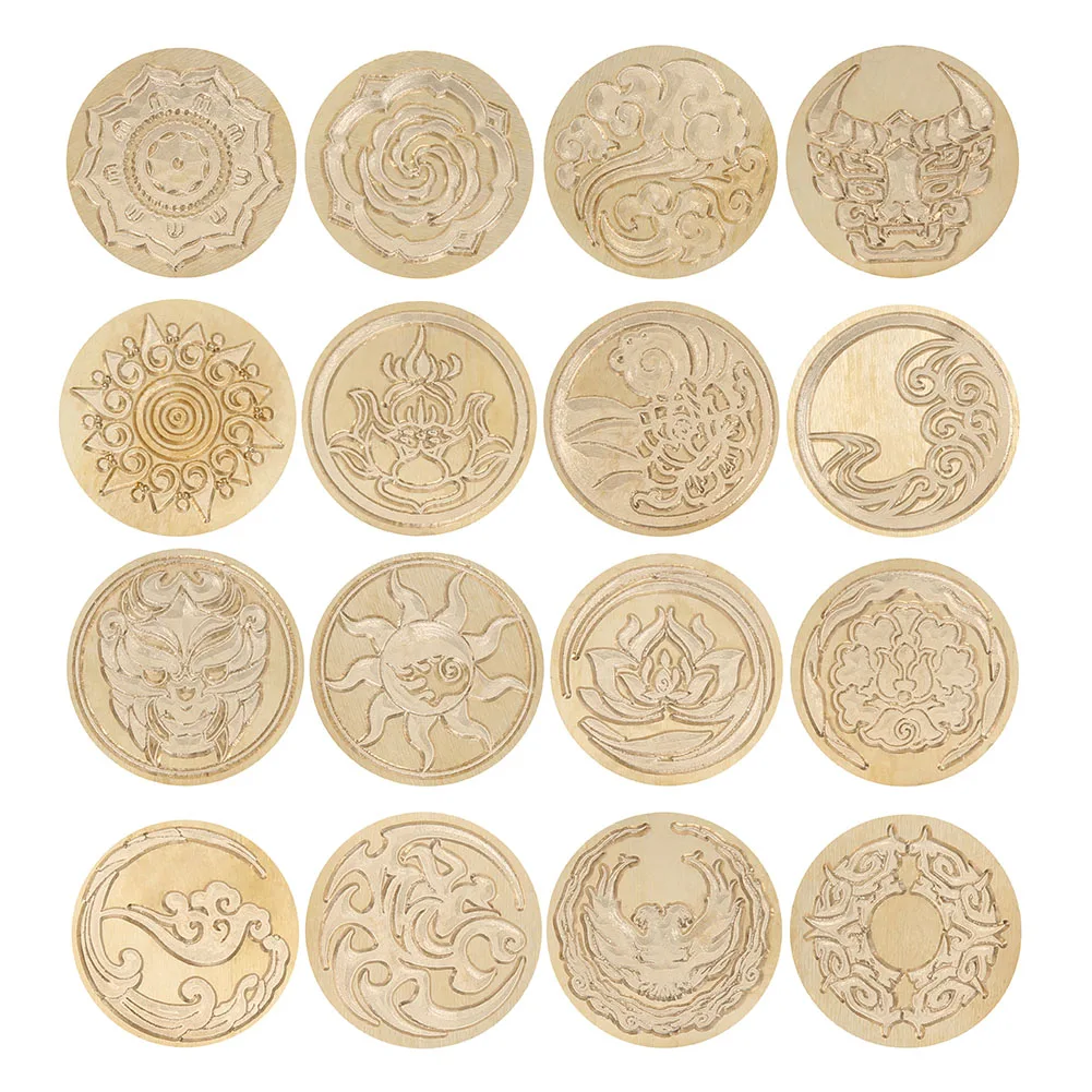 25mm Vintage Antique Letter Sealing Wax Stamp Head DIY Scrapbooking Wedding Diary Photo Album Hobby Tools Dedicated Seal Stamp