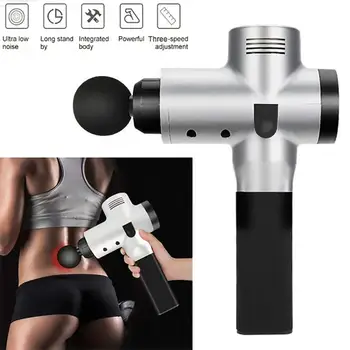 

Electric Muscle Massage Gun Handheld Deep Tissue Massager Percussion - Vibration Relaxing Fit Relief Pains Fascia Massager