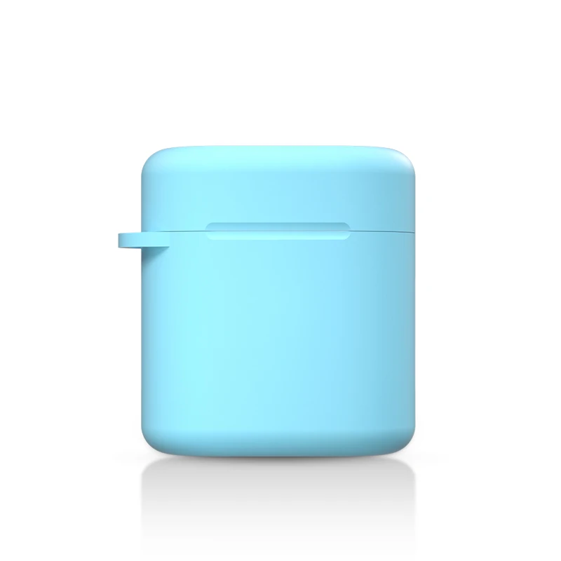 Силиконовый чехол для наушников для huawei Honor FlyPods Fly Pods Pro, защитный чехол s для Freebuds 2 ярких цветов, милый чехол s - Цвет: blue cover case