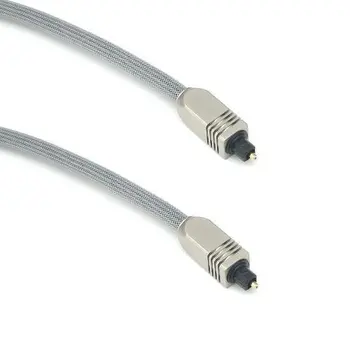 

High quality Fiber Optics Digital Audio Optical Cable SPDIF Cord Wire Compatible ADAT, Dolby Digital,Pro Audio Cards 5m 10m 15m