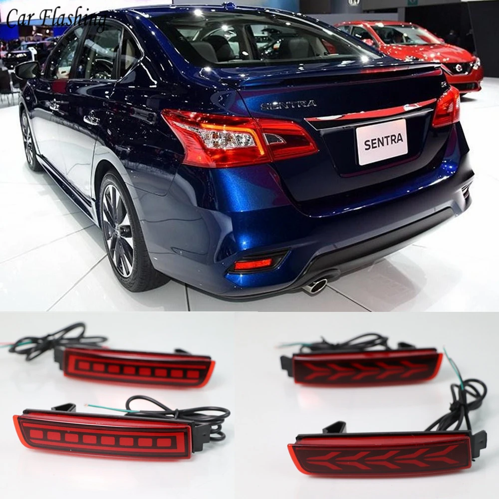 Автомобильная проблесковая 2 шт. для Nissan Sentra Sylphy 2012 2013 2014 2015 2016 2017 2018 Автомобильный