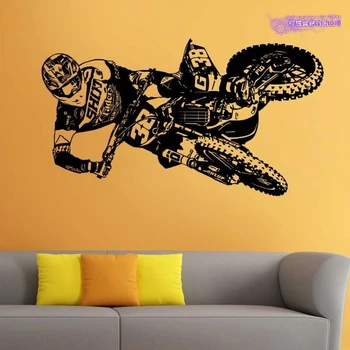

MXGP Extreme Motorcycle Racing Sticker Vehicle Motocross Posters Vinyl Wall Decals Decor Mural Off-road Autocycle Racing Decal