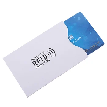 

ID Bank Card Case 1pc Anti Rfid Metal Credit Card Holder Reader Lock Aluminium Blocking Rfid Protection Bank Card Holder