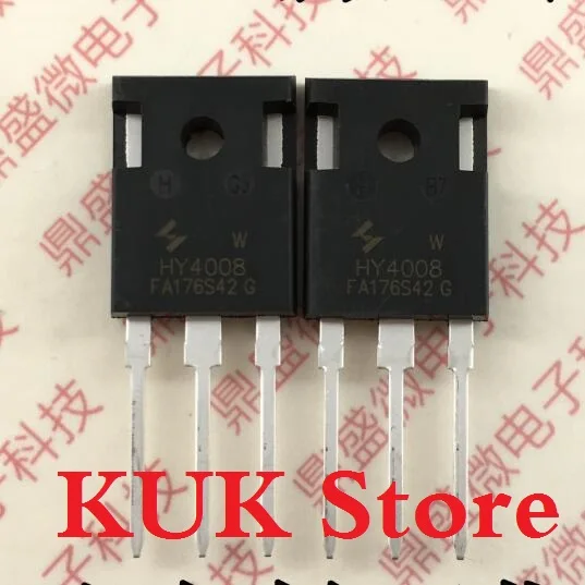Настоящий 100% оригинальный новый HY4008 W HY4008W МОП-транзистор 80V 200A TO-247 50 шт./лот |