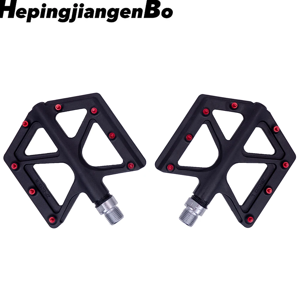 ZERAY Bicycle Pedals Carbon Fiber Flat Pedal Cycling Pedal Self