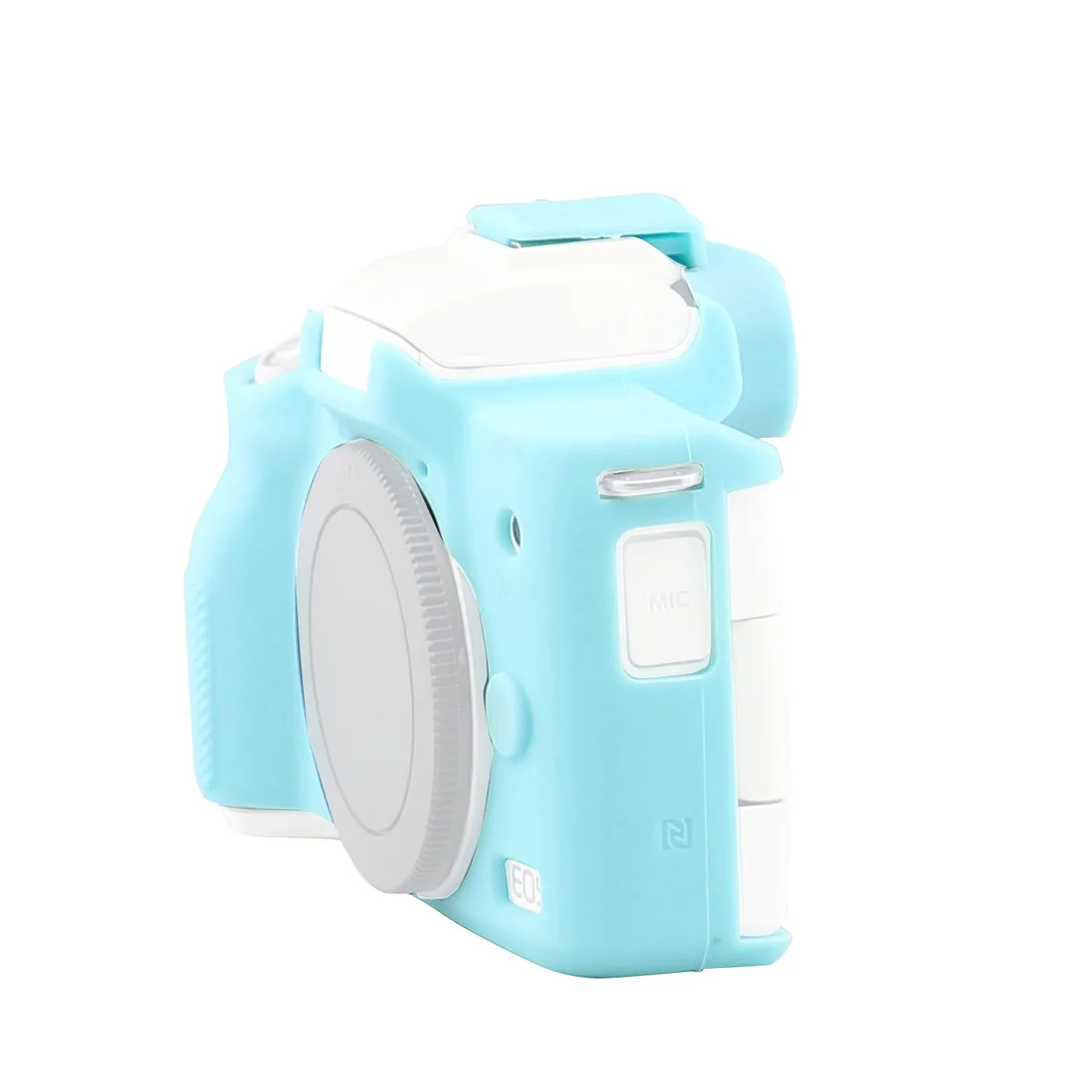 Силиконовый чехол для камеры защитный полный корпус Мягкий противоударный кожа брони чехол против царапин для Canon EOS M50 sony Alpha A6500 A6300 - Цвет: Blue for EOS M50