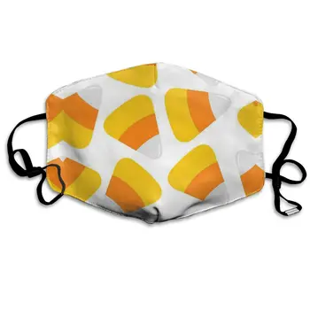 

Happy Halloween Candy Corn print Dustproof and windproof mask, washable and reusable, suitable for outdoor sports