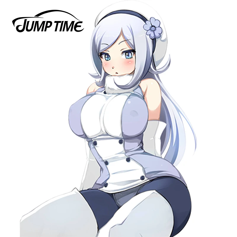 

JumpTime 13cm x 9.7cm Pretty Sexy Lady Aila Jyrkiainen Character Car Stickers Anime Rear Windshield Decal Reflective Decor