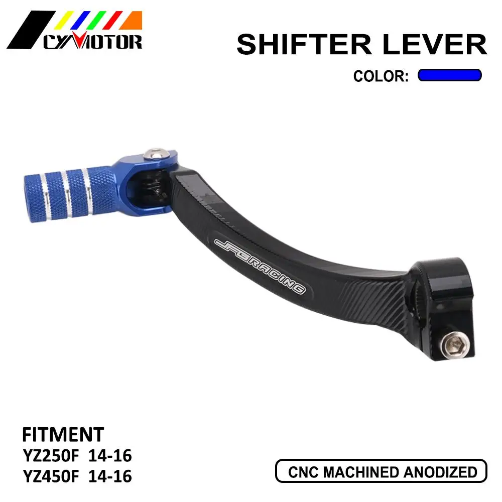 Free Shipping Motorcycle CNC Gear Shift Shifter Lever Pedal For YAMAHA YZ250F YZ450F YZ 250F 450F 2014 2015 2016 14 15 16 | Автомобили и