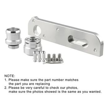 

PCV Adapter Kit Booster Cap Kit Silver Set New High quality FSI engine