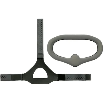 

Eye Pad with Head Strap Band Set for DJI Digital FPV Goggles Face Plate Replacement Kit(Gray)