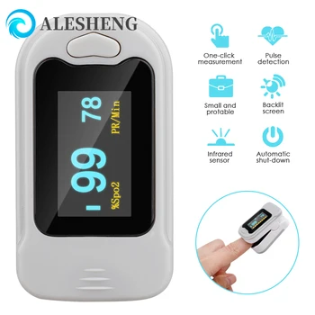 

Portable Digital OLED Portable Fingertip Pulse Oximeter Oximetro Pulse Heart Rate Oxygen Monitor Diagnostic-tool Health Care