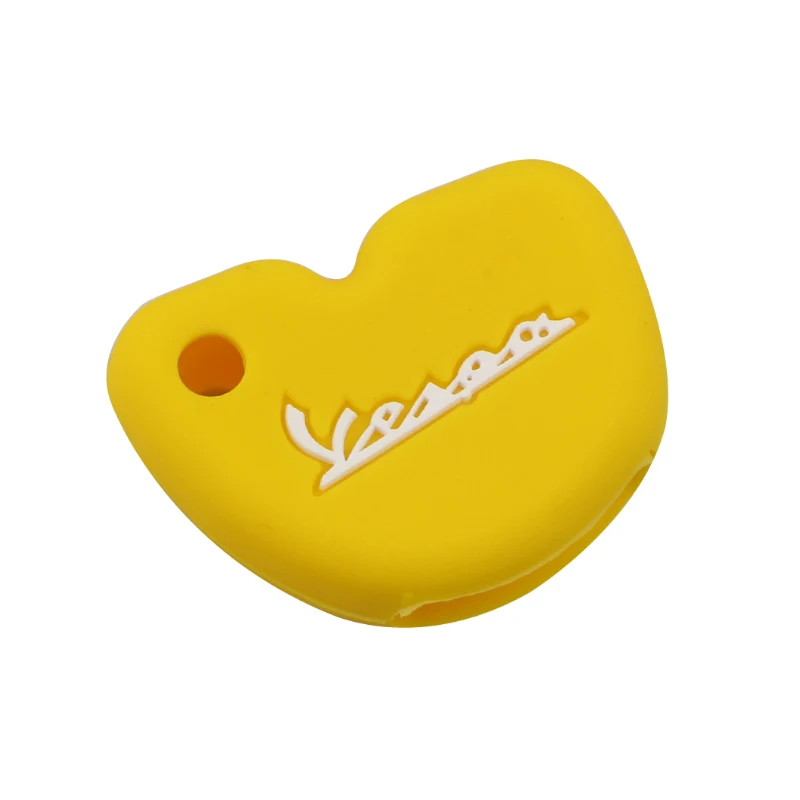 Silicone Car Key Case Protection Cover Cases Fit for Vespa Enrico Piaggio GTS300 LX150 Fly 125 3vte Gts 200 Motorcycle Key
