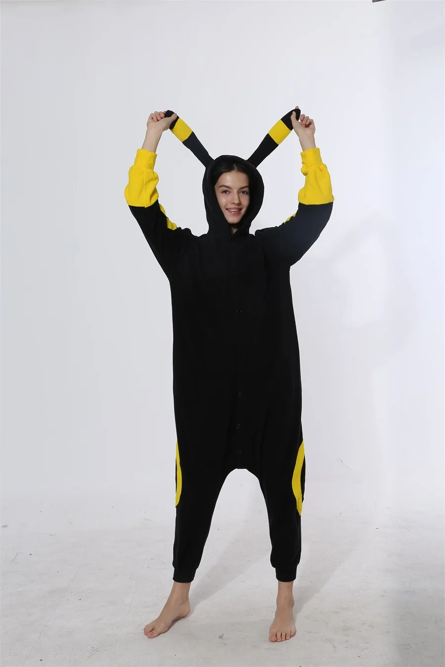 Мужские толстовки с капюшоном Kigurumi Onesie blue Moon Espeon Umbreon для взрослых Аниме Покемон Косплей Пижама для вечеринок костюм общий