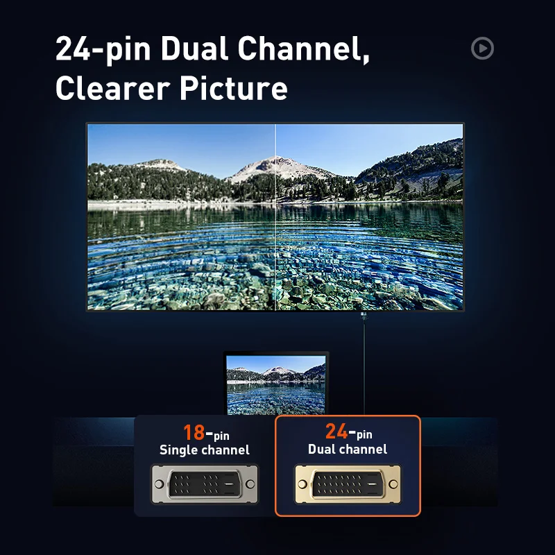 Baseus DVI к DVI кабель двойной связи DVI-D папа-папа DVI D 24+ 1 видео кабель для проектора HDTV PC компьютерный адаптер DVI провод шнур