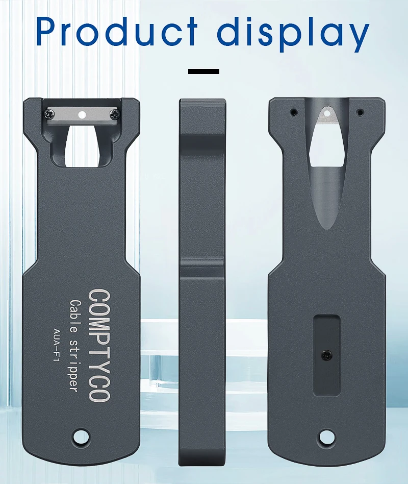 AUA-F1 Optical Fiber Longitudinal Stripper 8.5mm 10.4mm 14mm  Cable Stripper Cable Sheath Slitter Cable Jacket Cutter Tools