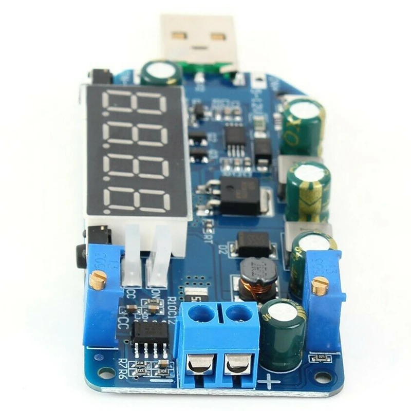 AAAE Top-15W Регулируемый Dc-Dc Cc Cv Usb 5V до 3,3 V 9V 12V 24V 30V повышающий/вниз Модуль питания регулируемый Boost Buck Con