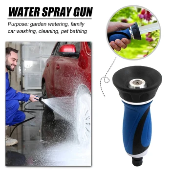 

Fireman Style Hose Nozzle High Pressure Car Wash Garden Watering Sprayer Mutifunctional Household Nozzle Sprinkle Tools