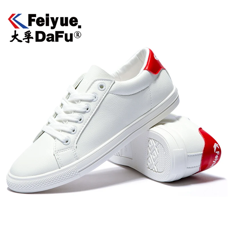 

Dafufeiyue 8130 Vulcanized Shoes Spring Autumn Casual Women Sneakers Low-top 3 Colors Breathable Non-slip Small White Shoes