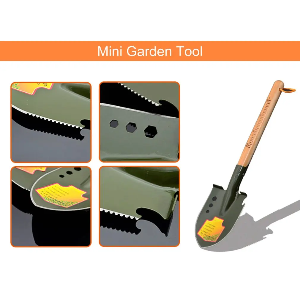 Mini Garden Hand Tool Plant Gardening Shovel Spade Metal Garden Hand Shovel Flower Soil Planting Kids Spade Tool