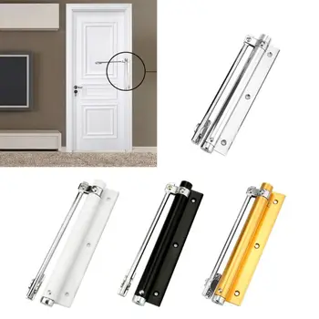 

Home Automatic Self Closing Hinge Door Closer Single Spring Adjustable Lightweight Silent Without Buffering Surface