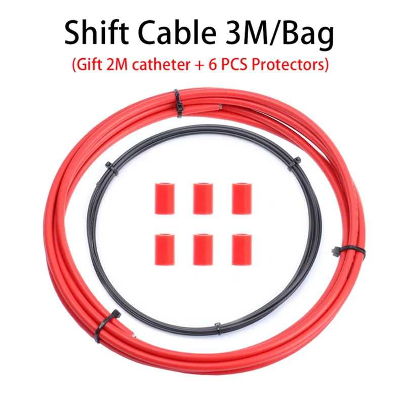 3 M Bicycle Bike Brake Housing Shift Housing Bike Brake Cable Line Bicycle Derailleur Tube For MTB Road Bike Cycling Accessories