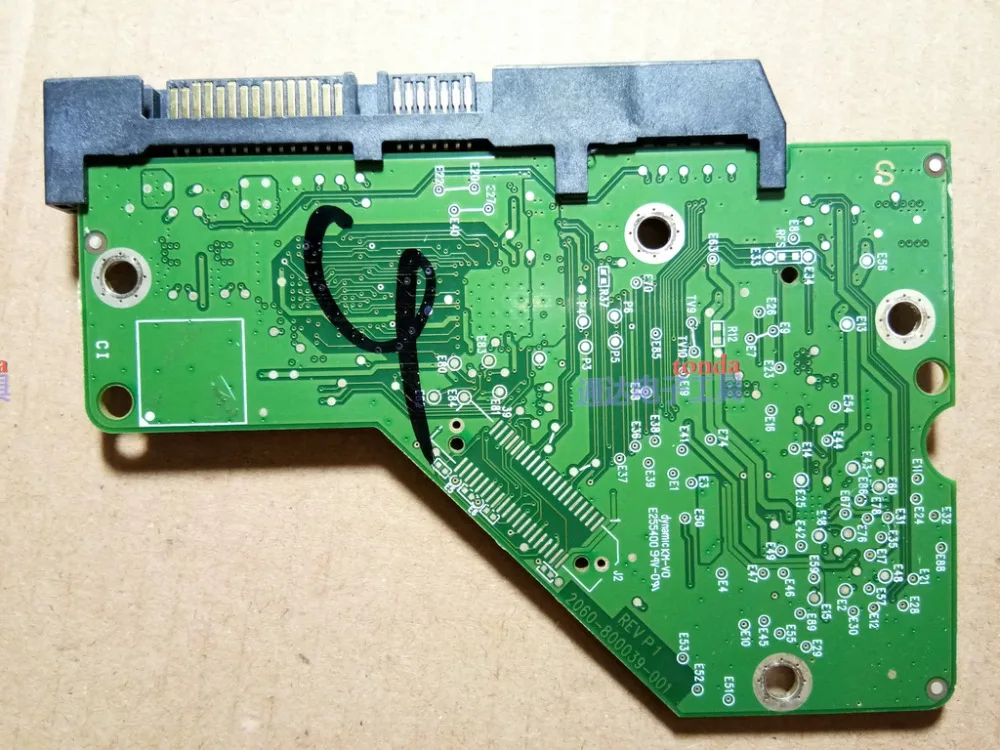 Для платы жесткого диска WD WD10EZEX номер платы: 2060-800039-001revp1