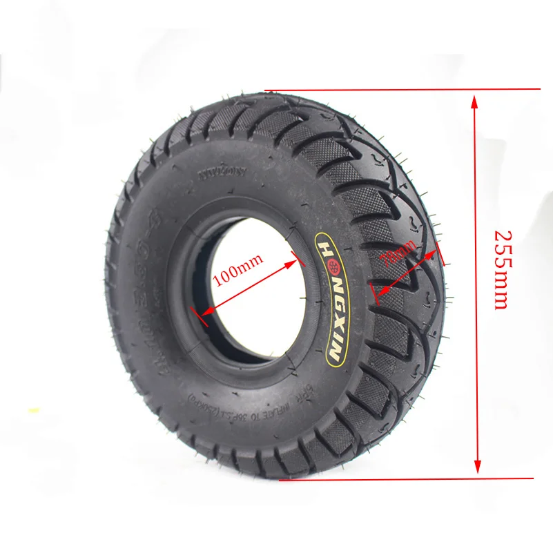 5 типов шин 4,10/3,50-4 410/350-4 ATV Quad Go Kart 47cc 49cc массивный 4,10-4 камера шины подходят для всех моделей 4,10/3,50-4 - Цвет: tire E