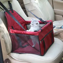 Безопасная переноска для домашних животных, переноска для собак, водонепроницаемое сиденье для собак, автомобильные аксессуары для путешествий, сумка, корзина для автомобильных сидений, подушка для кошек и щенков