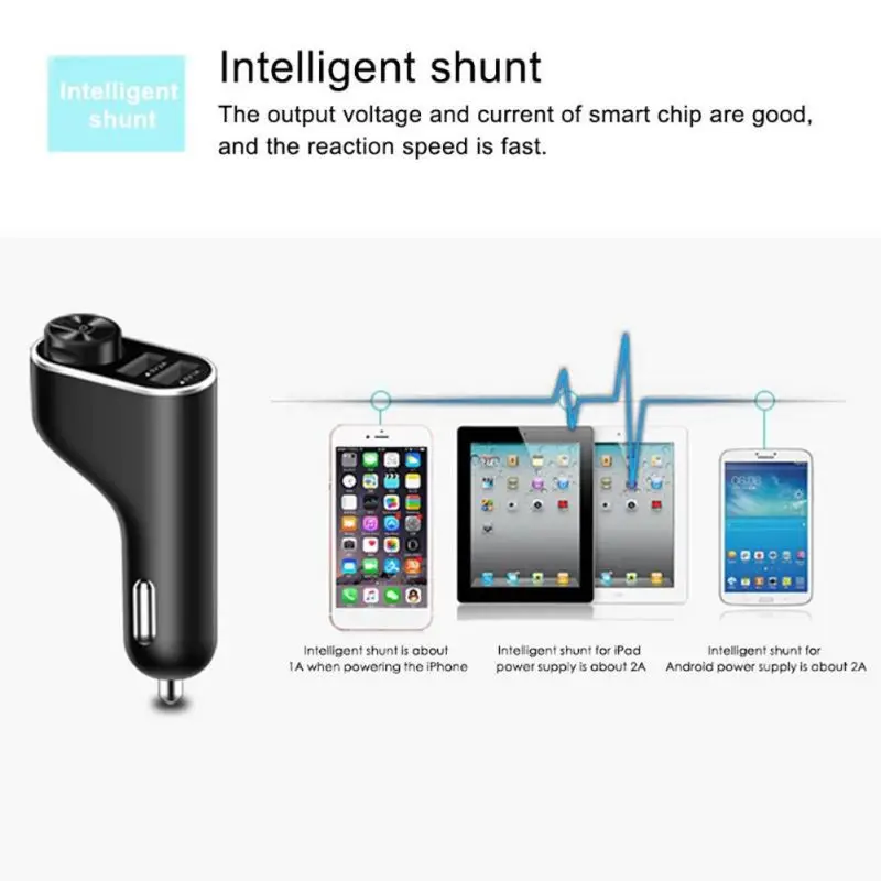 T10 Bluetooth наушники мини портативный одиночный наушник двойной USB Автомобильное зарядное устройство Handsfree беспроводная гарнитура для вождения для iPhone Xiaomi