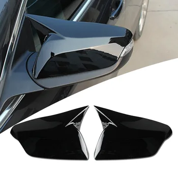 

ABS Black Rear View Mirror Housing Cover Cap -Side Door Mirror Cover for Chevrolet Malibu XL 2016-2020