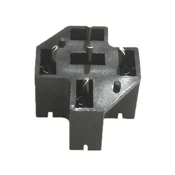 

1 40AMP PCB Board Mount Relay Socket Base with 10PCS 6.3mm Terminals