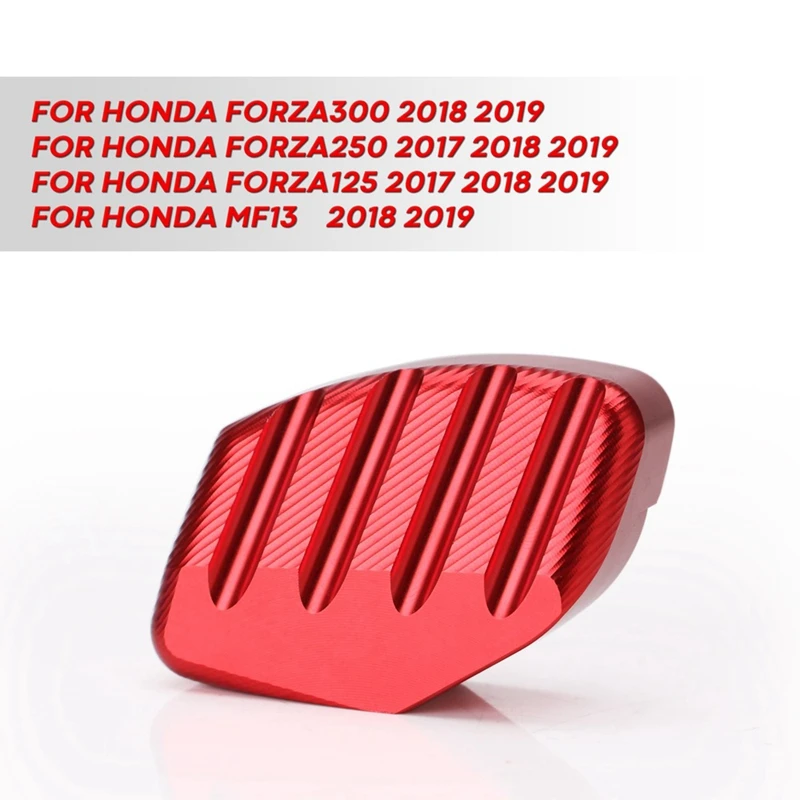 CNC мотоцикл Kickstand подножка сторона Стенд удлинитель опорная пластина для Honda Forza300 125 250 MF13