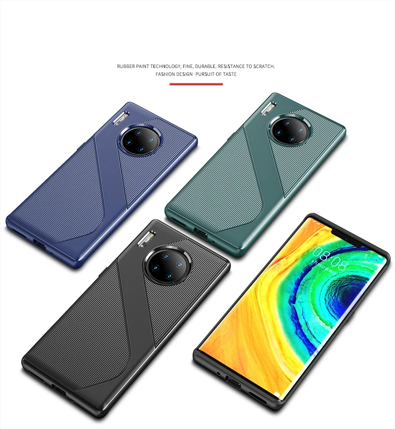 Чехол ikress для huawei mate 30 Pro, роскошный силиконовый бампер, чехол для телефона, для huawei mate 30, мягкий чехол из ТПУ