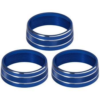 

o Air Conditioning Button Cover Decoration Twist Switch Ring Trim for Jeep Wrangler JK JKU Patriot 2011-2018