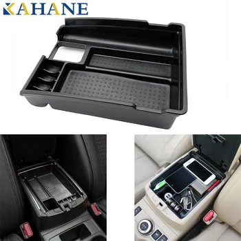 

KAHANE Car Styling Center Console Armrest Box Storage Front Door Interior Container Box FOR Nissan X-trail Rogue 2014 2015