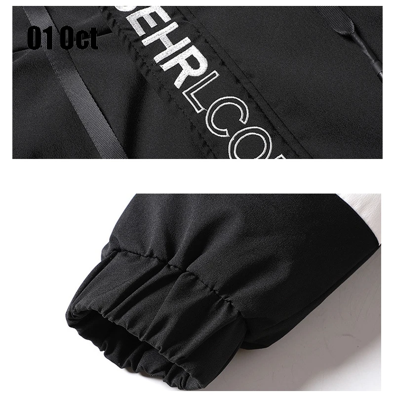 Мужская Повседневная парка с капюшоном, теплая зимняя мужская модная хлопковая куртка в стиле пэчворк, Толстая Теплая мужская куртка на молнии