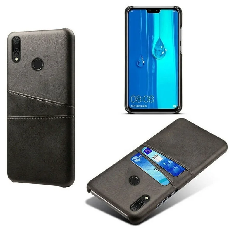 Чехол-бумажник для huawei P30 PRO P20 lite mate 20 lite Honor 8X10 9 Lite Y6 Y5, винтажный кожаный держатель для карт, Жесткий Чехол Fundas