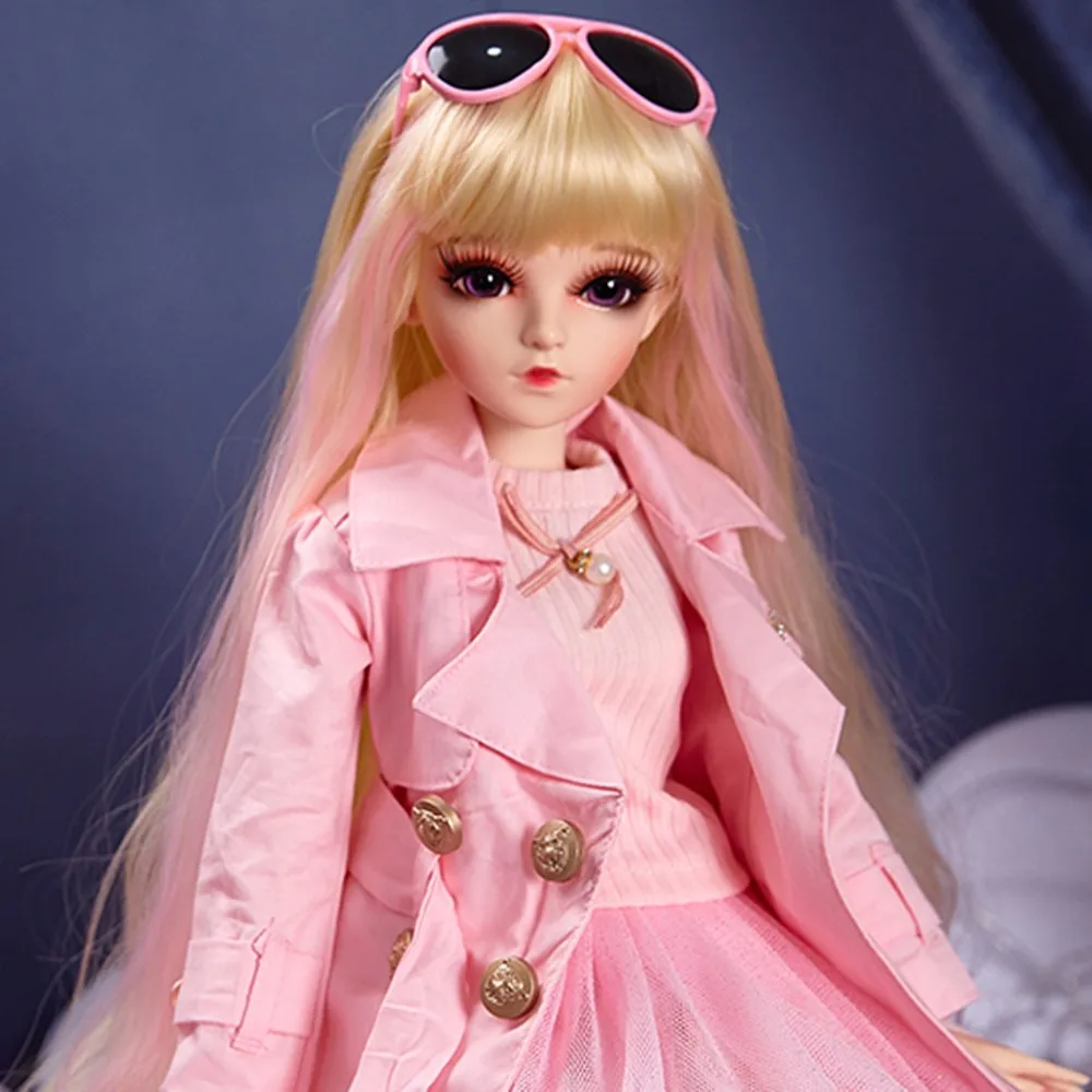 BB6201-3 BJD 1/3 DIY куклы полный набор модный современный макияж BJD кукла Ручная модификация 60 см BJD куклы принцессы для девочек Подарки на день рождения ребенку - Цвет: BB6201-3