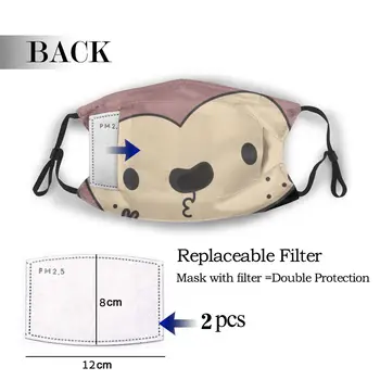 

protective mask with filter Sock It To Cancer anti dust PM2.5 reuse adult teen child girl