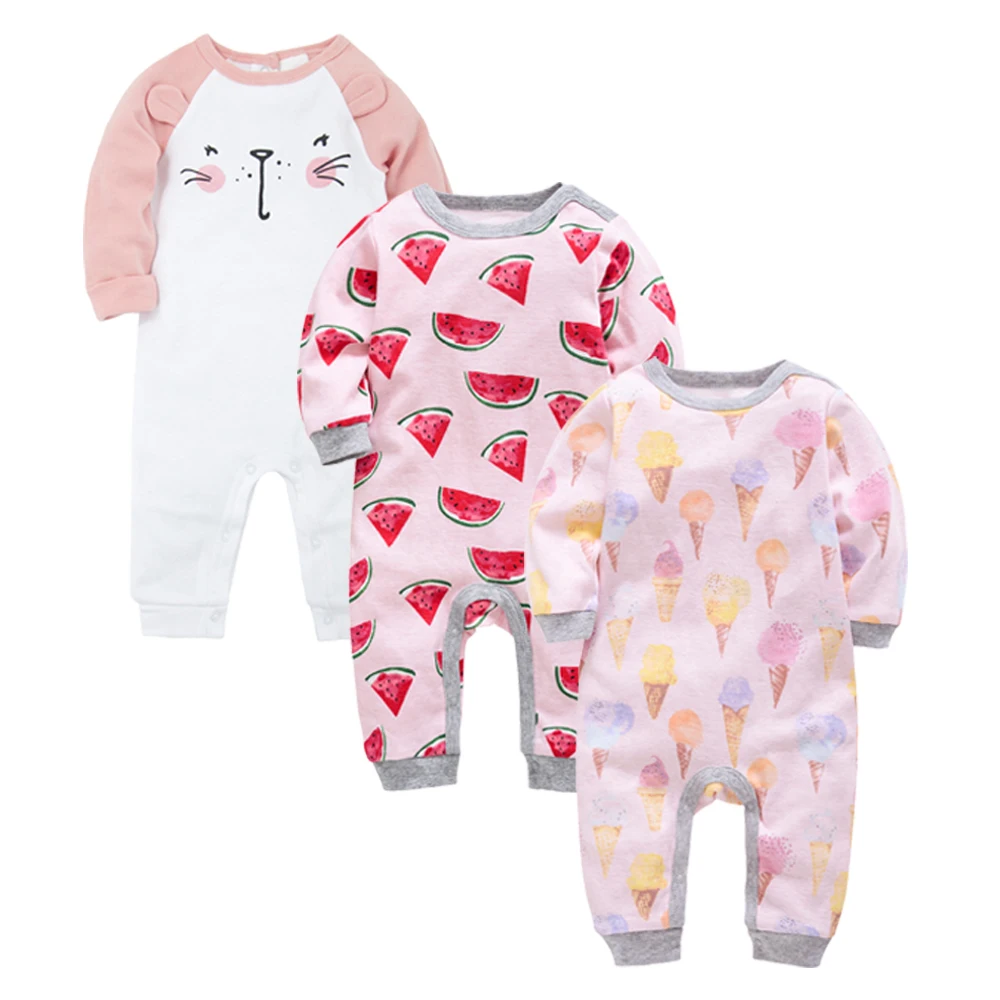 Зимняя одежда для маленьких мальчиков, 6 шт., Honeyzone хлопковые пижамы с длинными рукавами для новорожденных девочек 3, 6, 9, 12 месяцев, Carter's bebe - Цвет: ZA4
