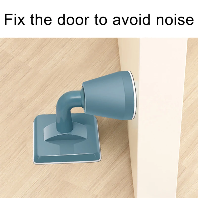 Non-punch Silicone Mute Door Stopper Handle Silencer Wall Protectors Anti-bump Door Holder Gear Gate Resistance Stop door stopper silicone door stopper door stopper bumpers silicone rubber bumpers