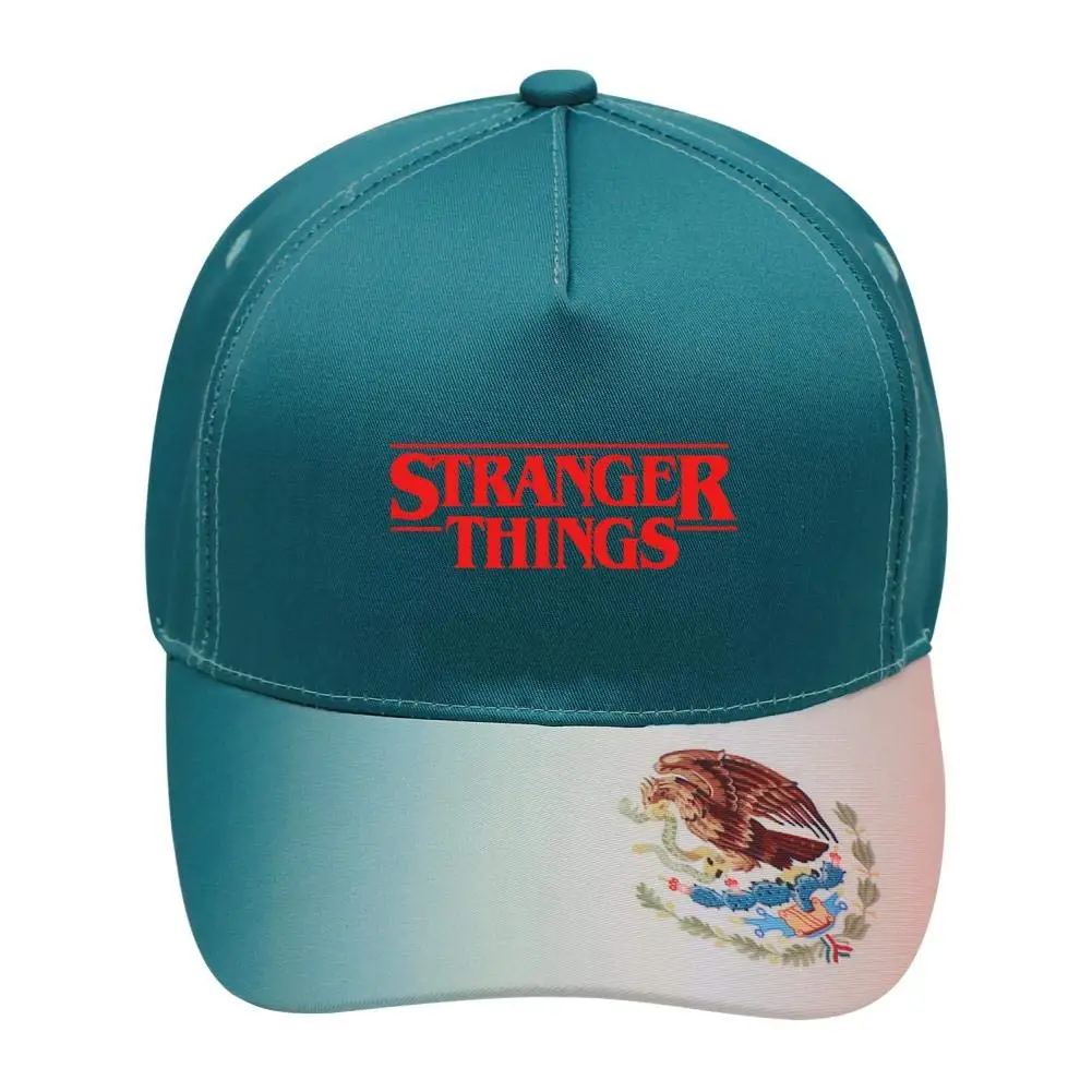 Странные вещи, бейсболка с мексиканским флагом, для взрослых, для улицы, для папы, регулируемая бейсболка зеленого цвета