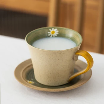 

European Ceramic Coffee Cup Set Cute Royal Turkish Tea Cups Reusable Vintage Mate Wedding Tazas De Cafe Espresso Cups BC50BD