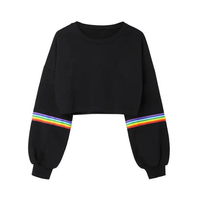 long sleeve black sweatshirt