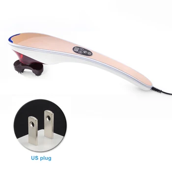 

Multifunctional Home Health Neck Full Body Massager Vibrating Plug Massage Device Back Long Shoulder Electric Adjustable Mode