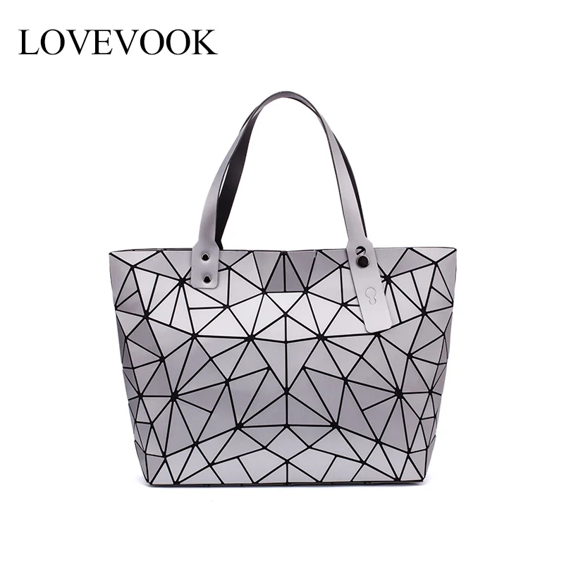 

LOVEVOOK women shoulder bags large capacity foldable Totes female luxury handbags women bags designer fashion geometric bags