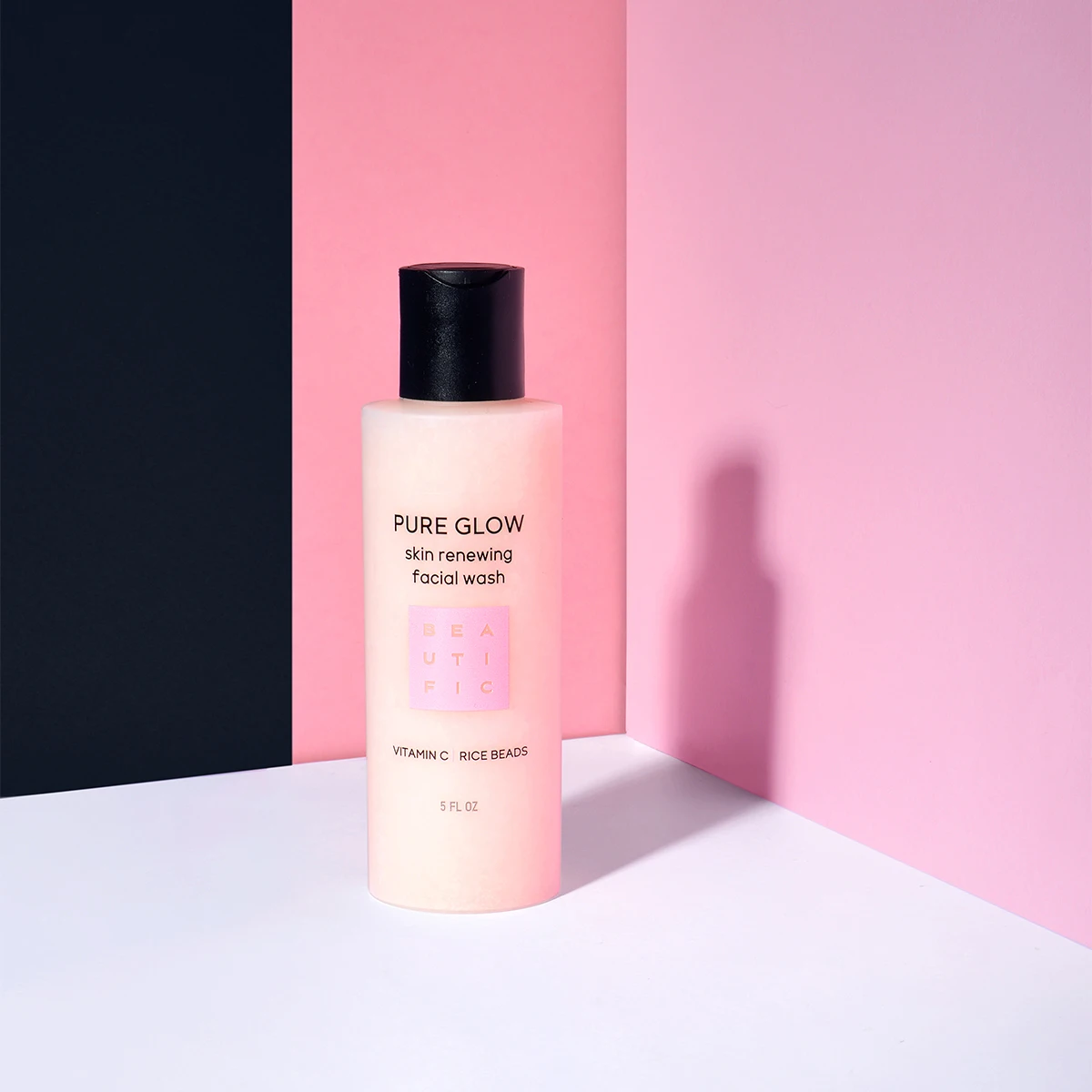 Обновляющий гель скраб для умывания BEAUTIFIC Pure Glow с витамином С и низким pH. 150