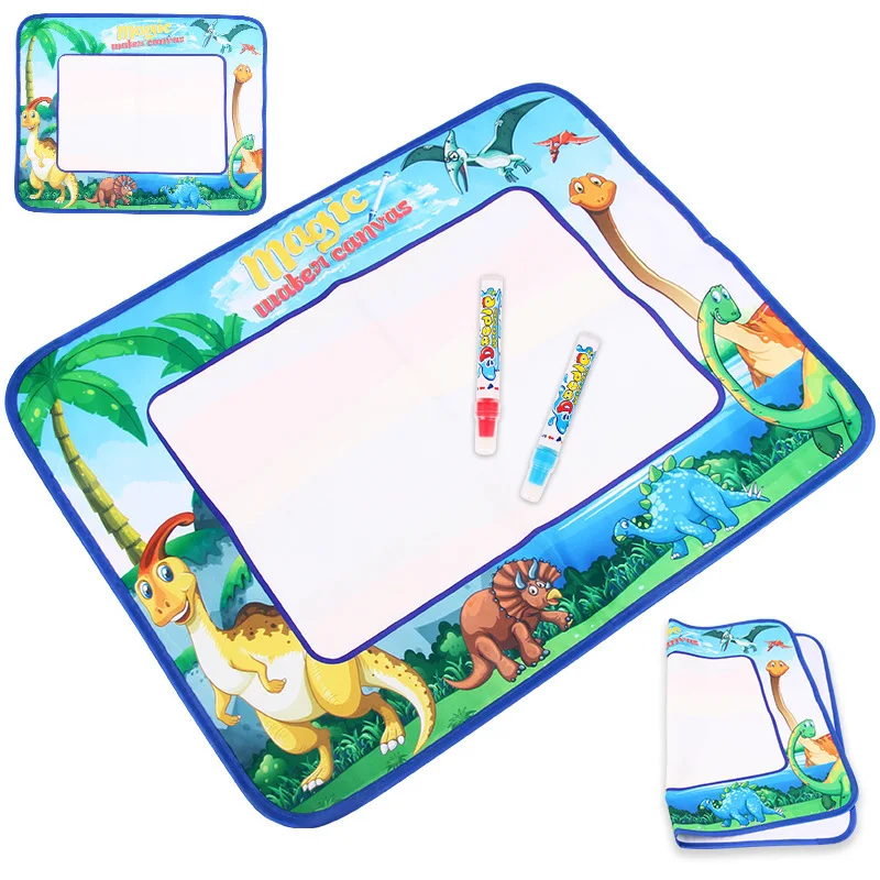 

Magic Rainbow-colored Magic Water Canvas Kids' Play Mat Doing Homework Blanket Graffiti Painted Educational Early Childhood Men